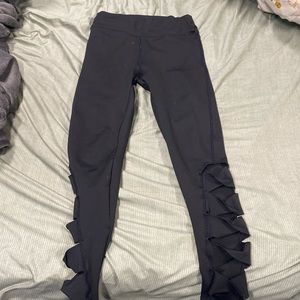 Small black work out pants